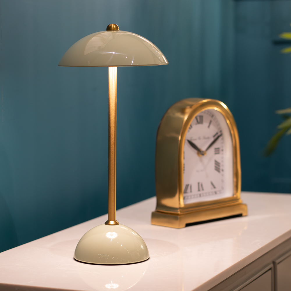 Apollo usb rechargeable lamp olive green