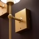 Madison set of 2 usb rechargeable wall lights