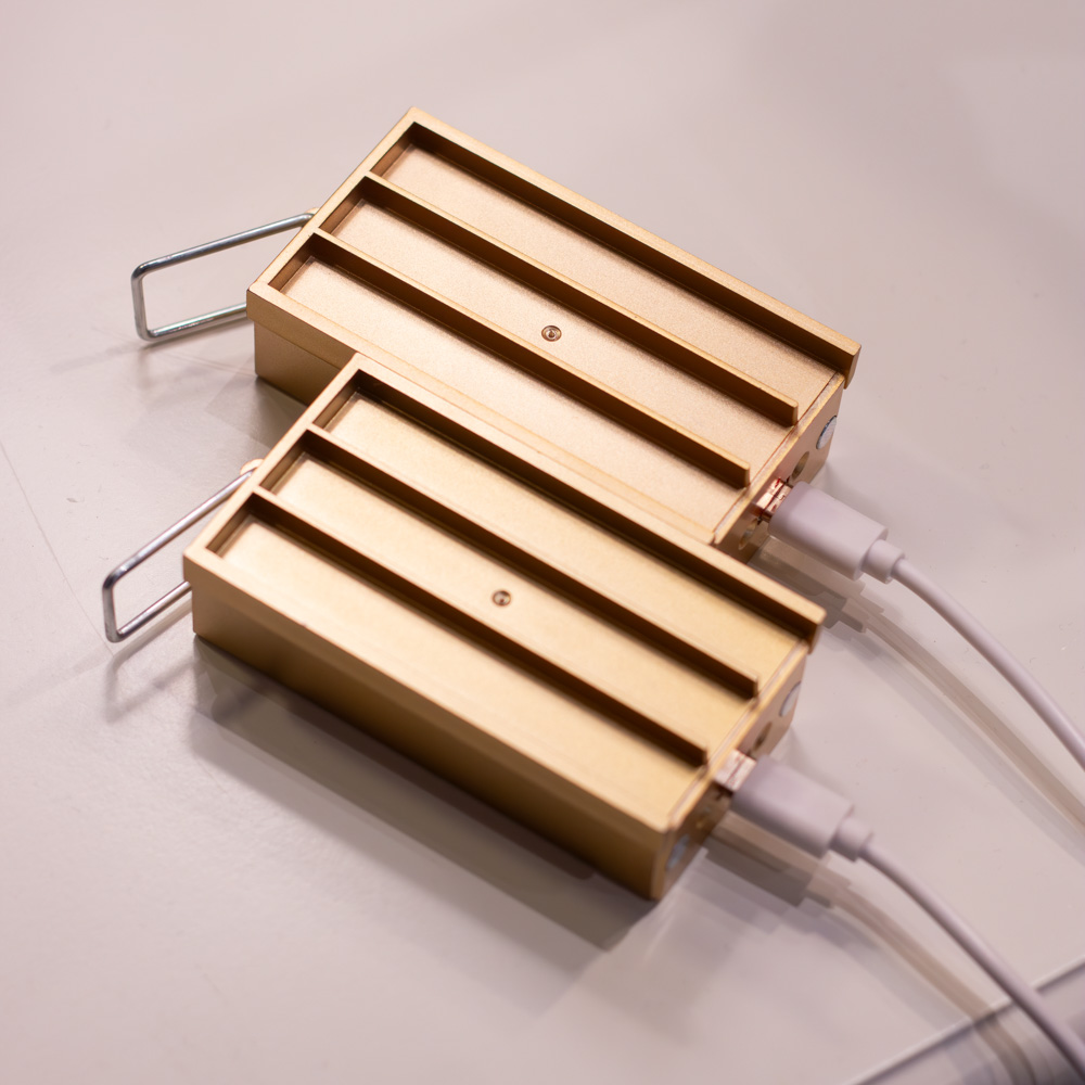 Madison set of 2 usb rechargeable wall lights