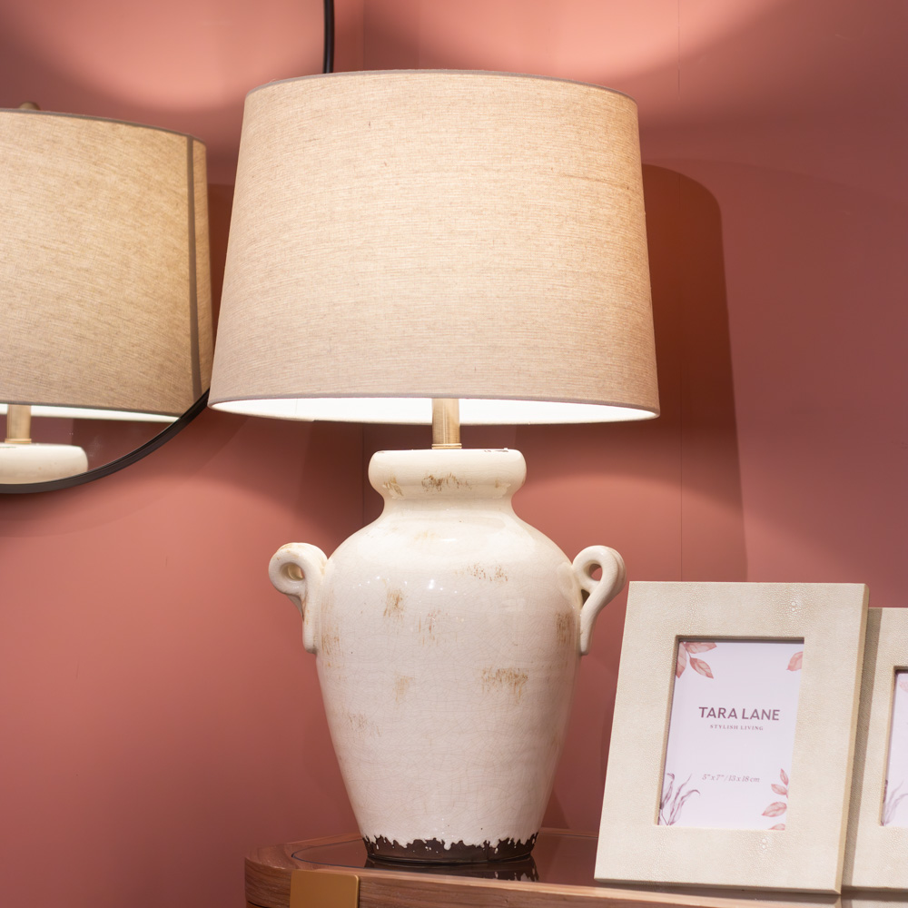 Mabel ceramic table lamp 71cm