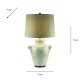 Mabel ceramic table lamp 71cm