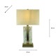 Kalani marble table lamp 70cm