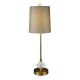 Sylvia buffet lamp champagne 64cm