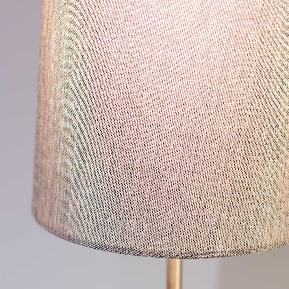 Sylvia buffet lamp champagne 64cm