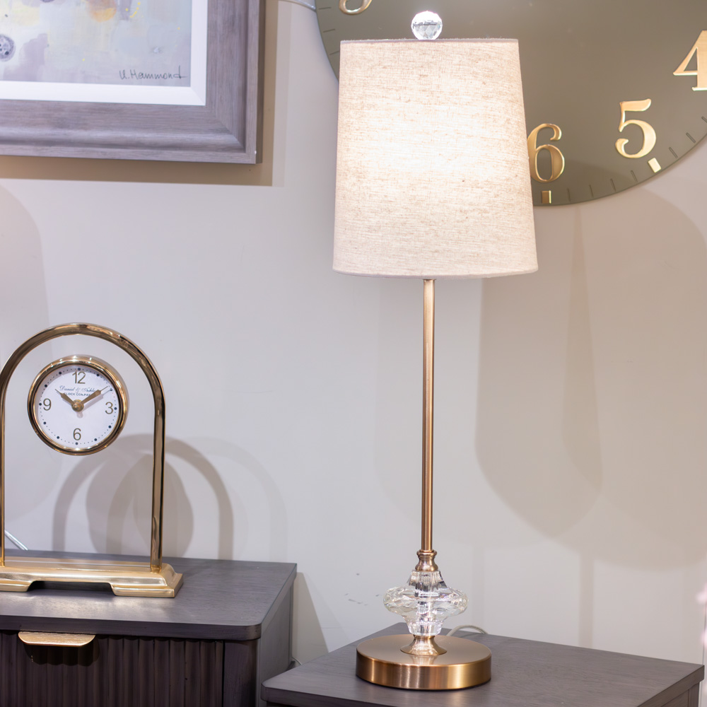 Sylvia buffet lamp oatmeal 64cm