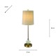 Sylvia buffet lamp oatmeal 64cm