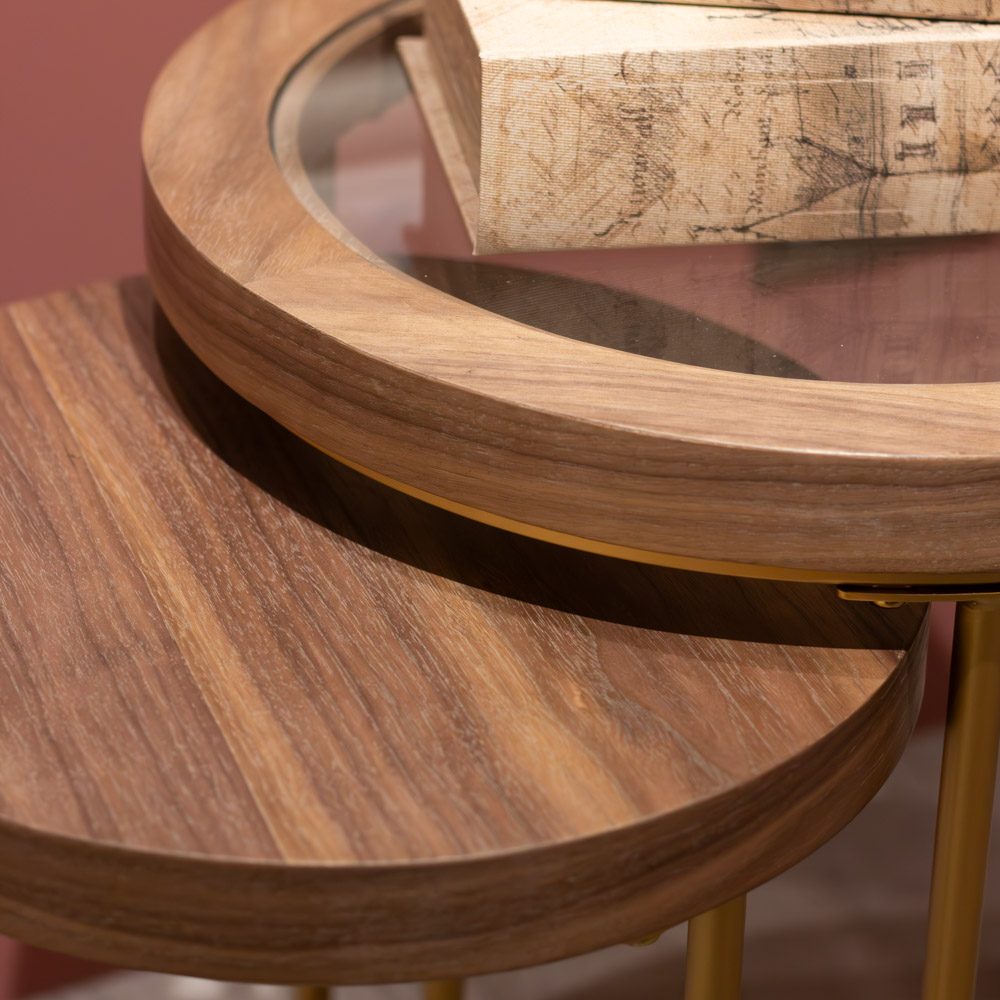 Hannah s/2 side tables 