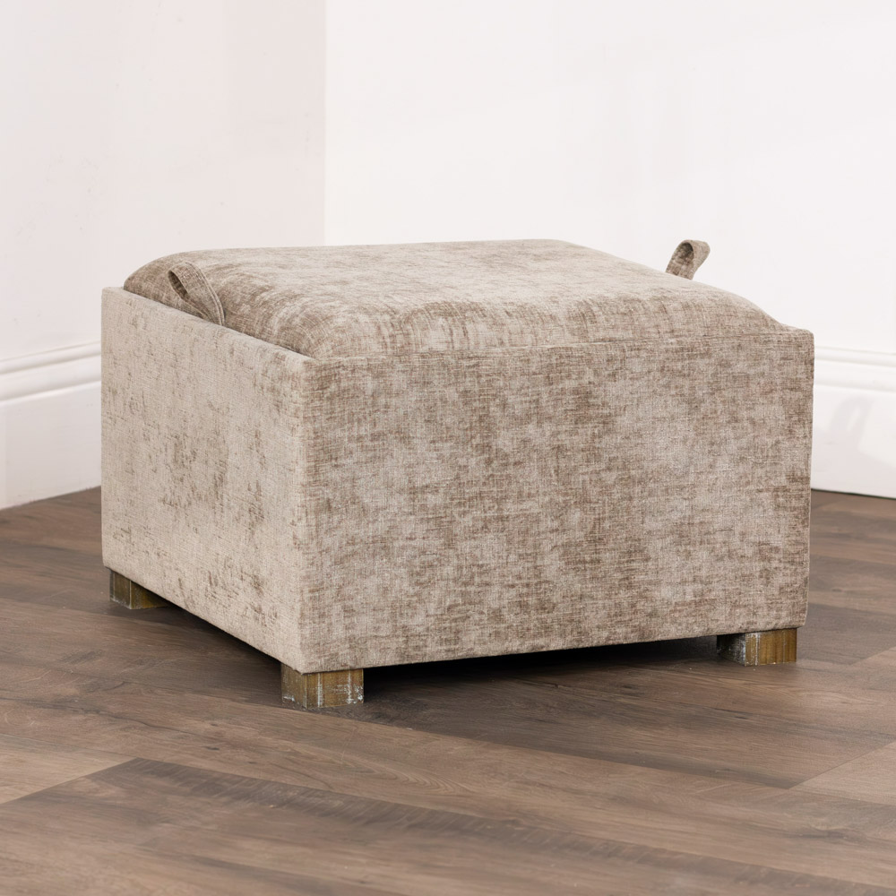 Maya s/2 tray table pouffes sand