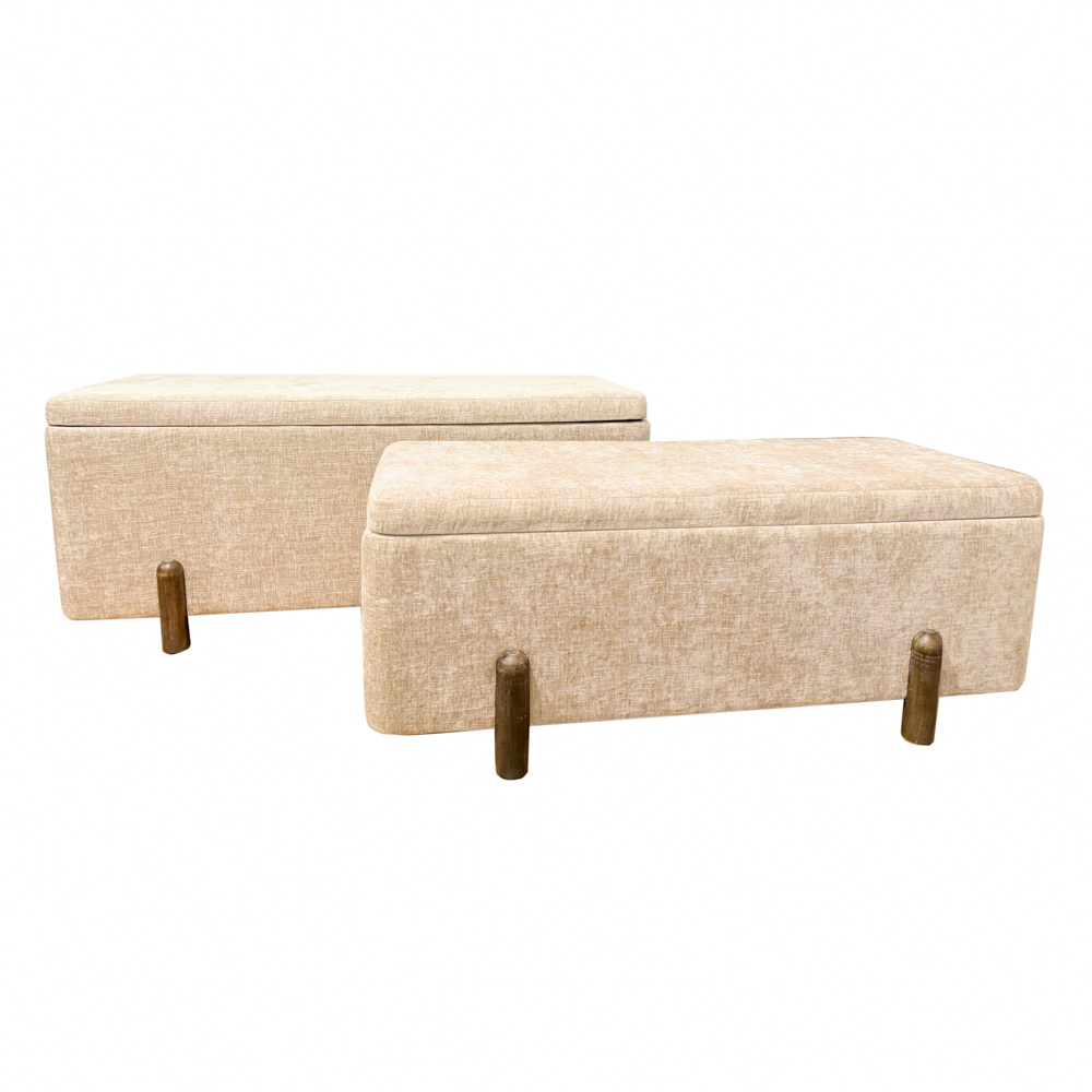 Maya s/2 storage benches sand