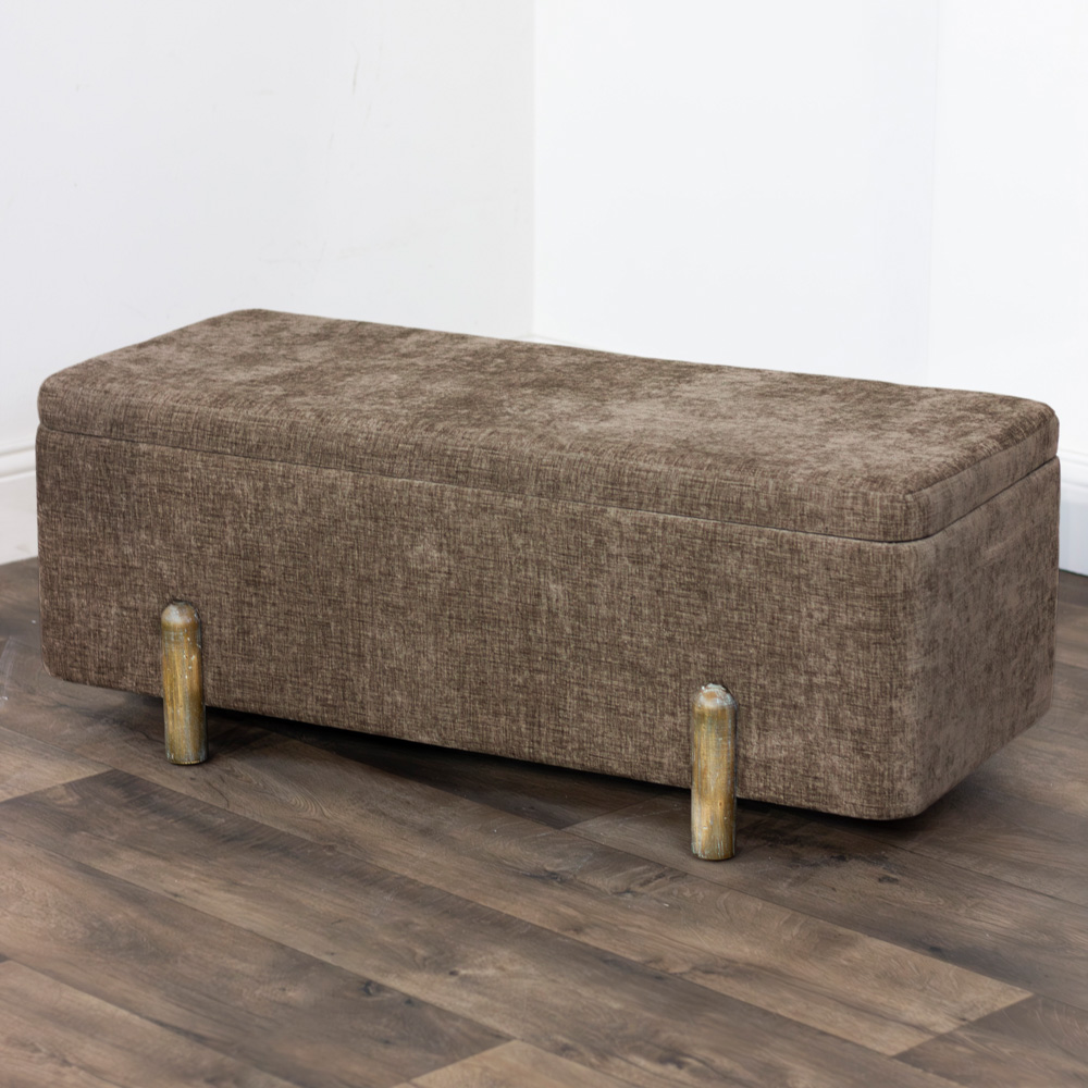Maya s/2 storage benches cappucino