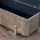 Maya s/2 storage benches cappucino