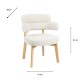 Yvonne chair ivory