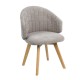 Lainey chair oatmeal