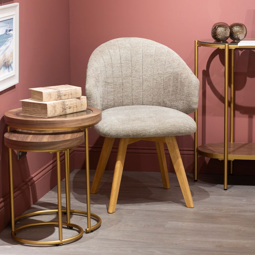 Lainey chair oatmeal