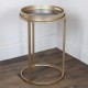 Nyra s/2 tray tables gold