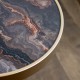 Nyra s/2 side tables gold