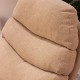 Khloe rocking swivel chair with stool biscuit