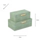 Decorative s/2 boxes oyster