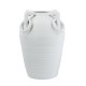 Loop vase light stone 39.5cm
