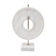 Marble sculpture on stand