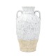 Two handled flower vase 40cm