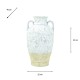 Two handled flower vase 40cm