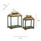 Lantern s/2 gold 57cm