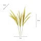 Artificial pampas grass 80cm bundle 3 natural