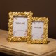 Leaf photo frame gold 5 x 7