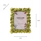 Leaf photo frame gold 5 x 7