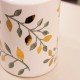 Lidded jar green/gold 23.5cm