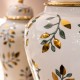 Ginger jar green/gold 48.5cm