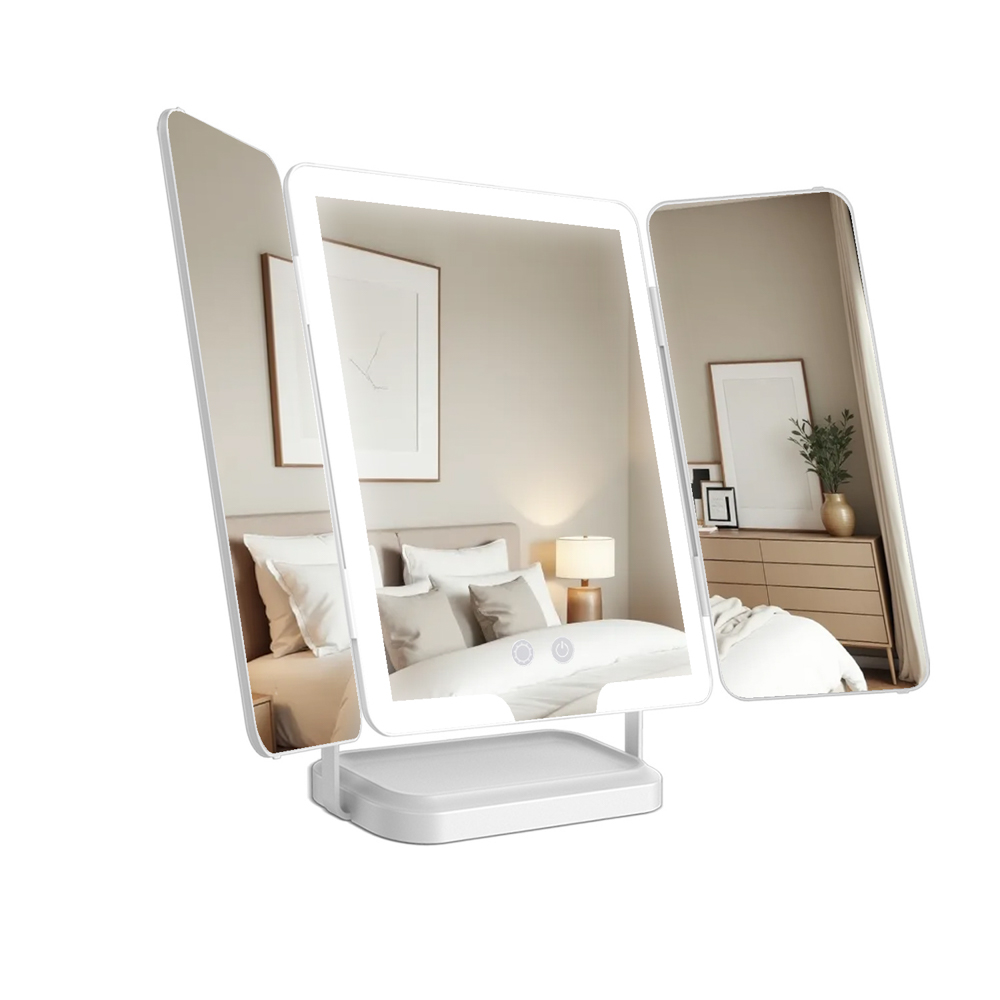 Hollywood rechargeable portable mirror