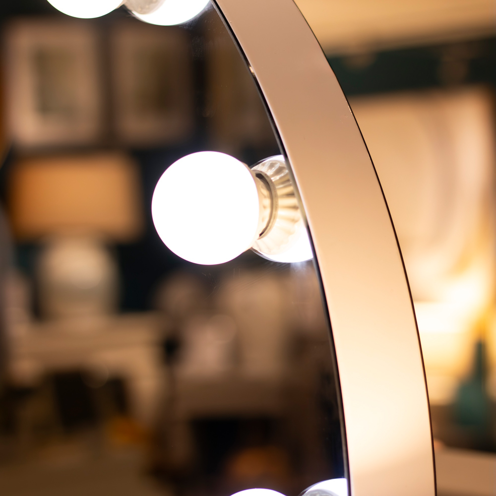 Hollywood round mirror xl 90cm