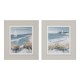 Framed print white sails/ making waves 2 asst