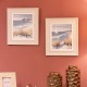 Framed print white sails/ making waves 2 asst
