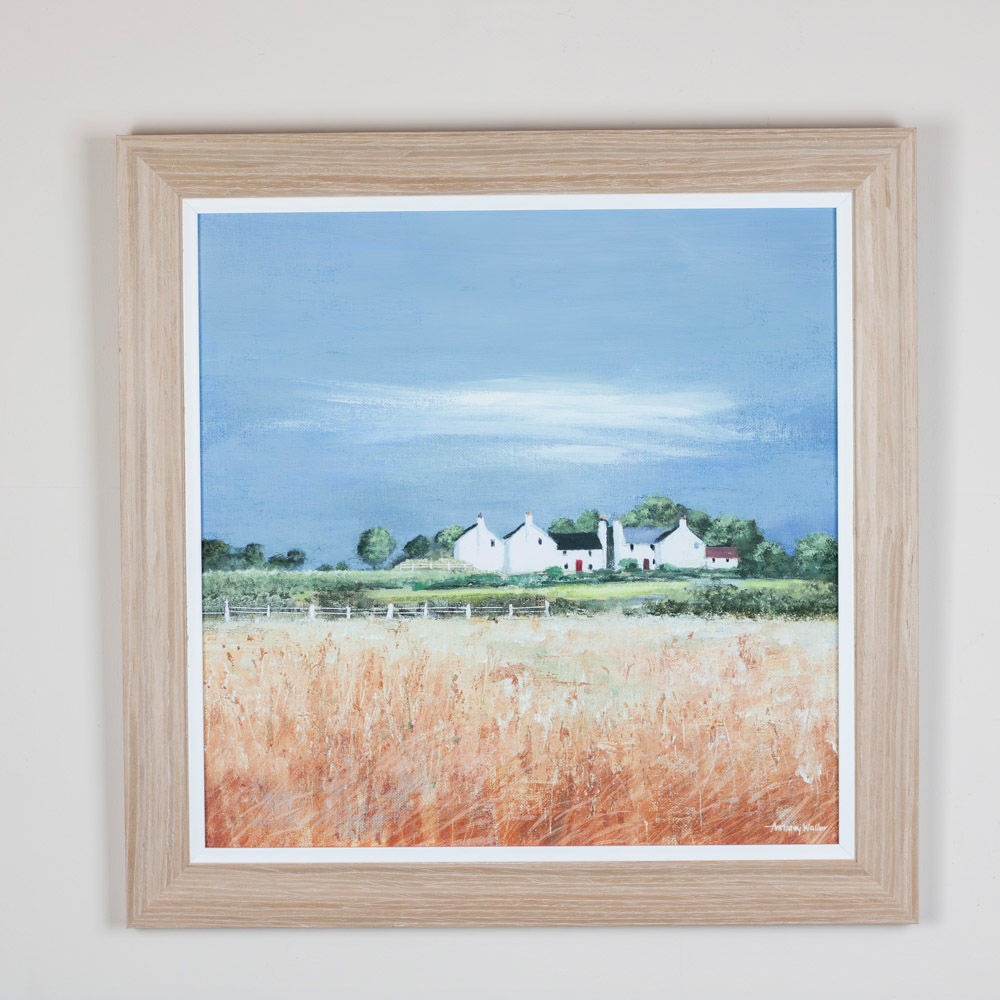 Framed print fields of gold 2 asst