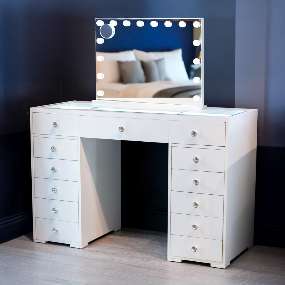 Erika hollywood dressing table bluetooth 120cm