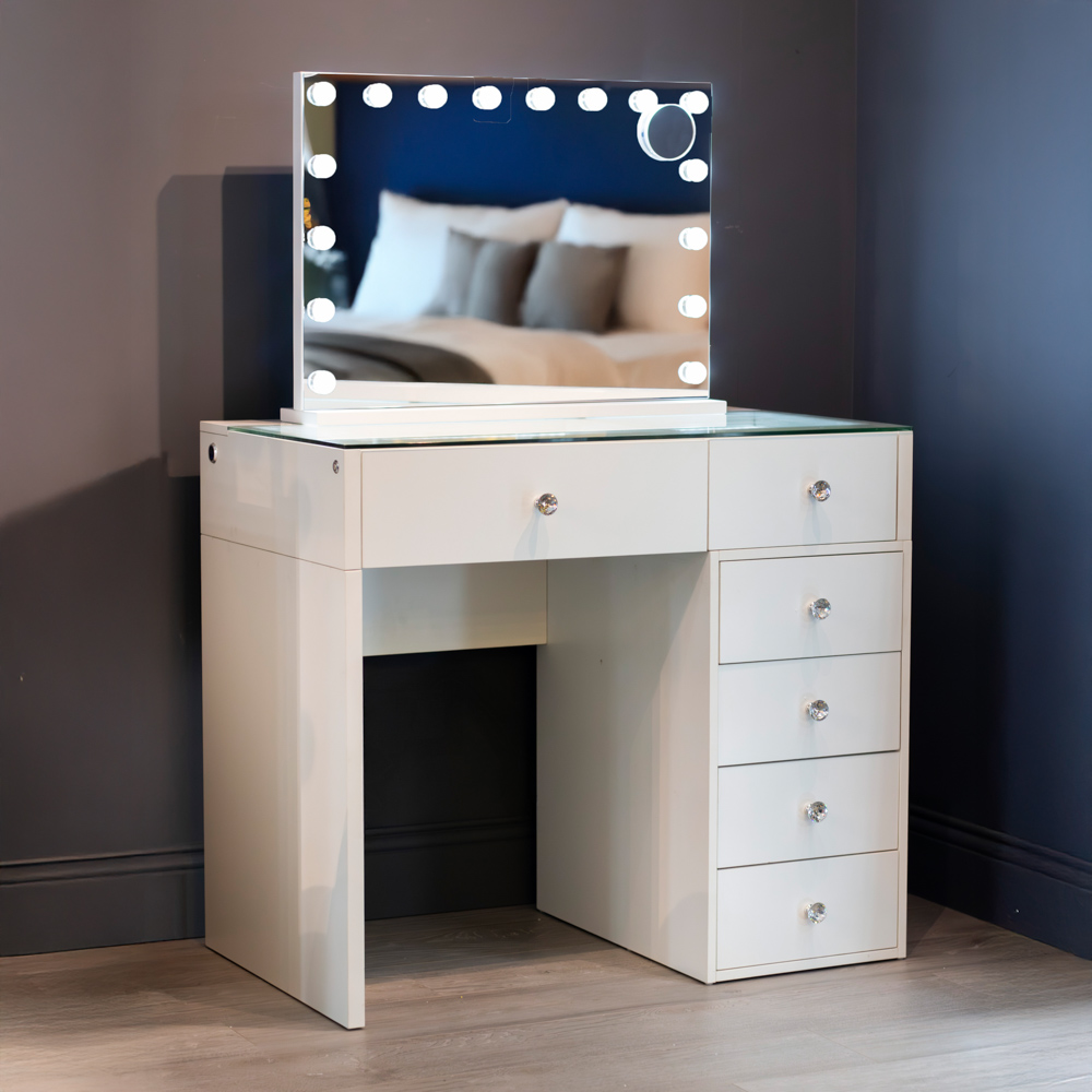 Erika hollywood dressing table bluetooth 92cm