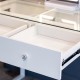 Erika vanity table with light up top  