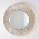 Kelsey mirror round champagne 100cm