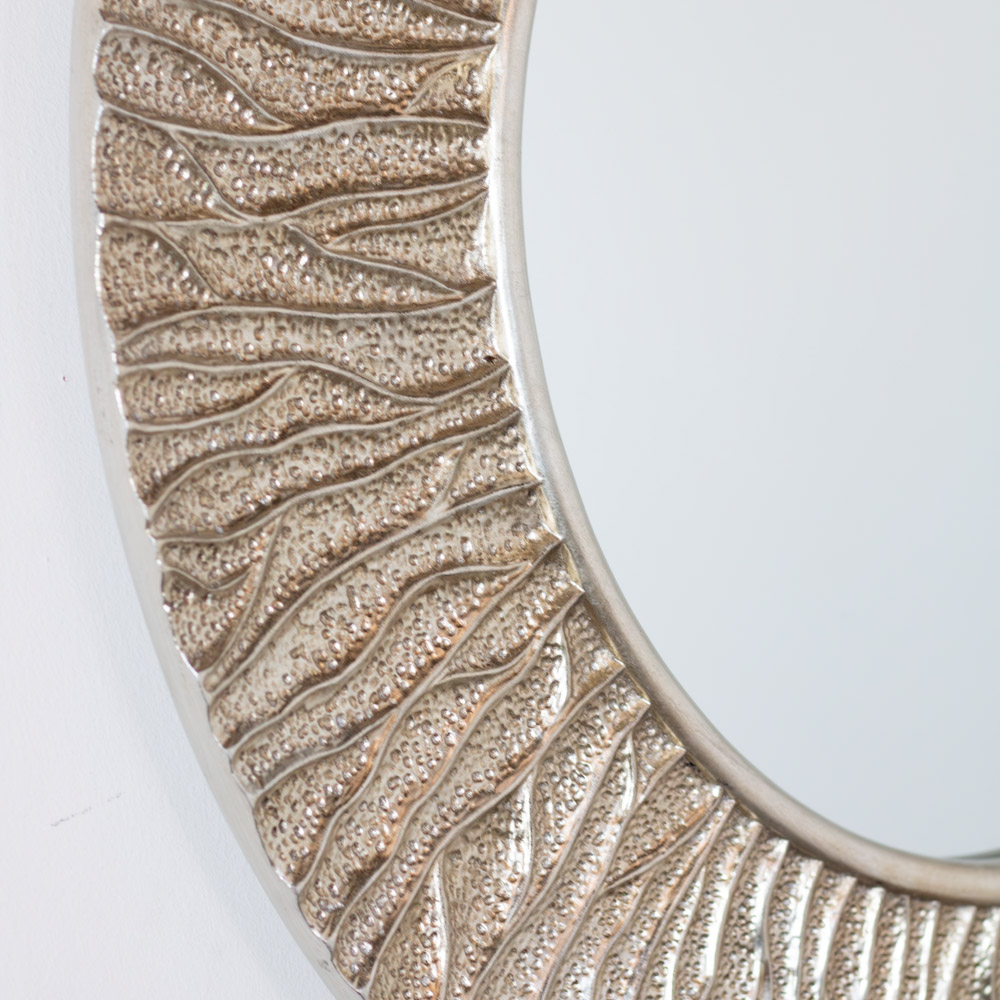 Kelsey mirror round champagne 100cm