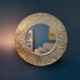 Kelsey mirror round champagne 100cm