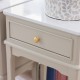 Monroe 1 dr accent table with marble top stone
