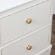Monroe 2 dr accent table with marble top stone