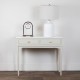 Monroe 2 dr console with marble top stone