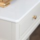 Monroe 2 dr console with marble top stone