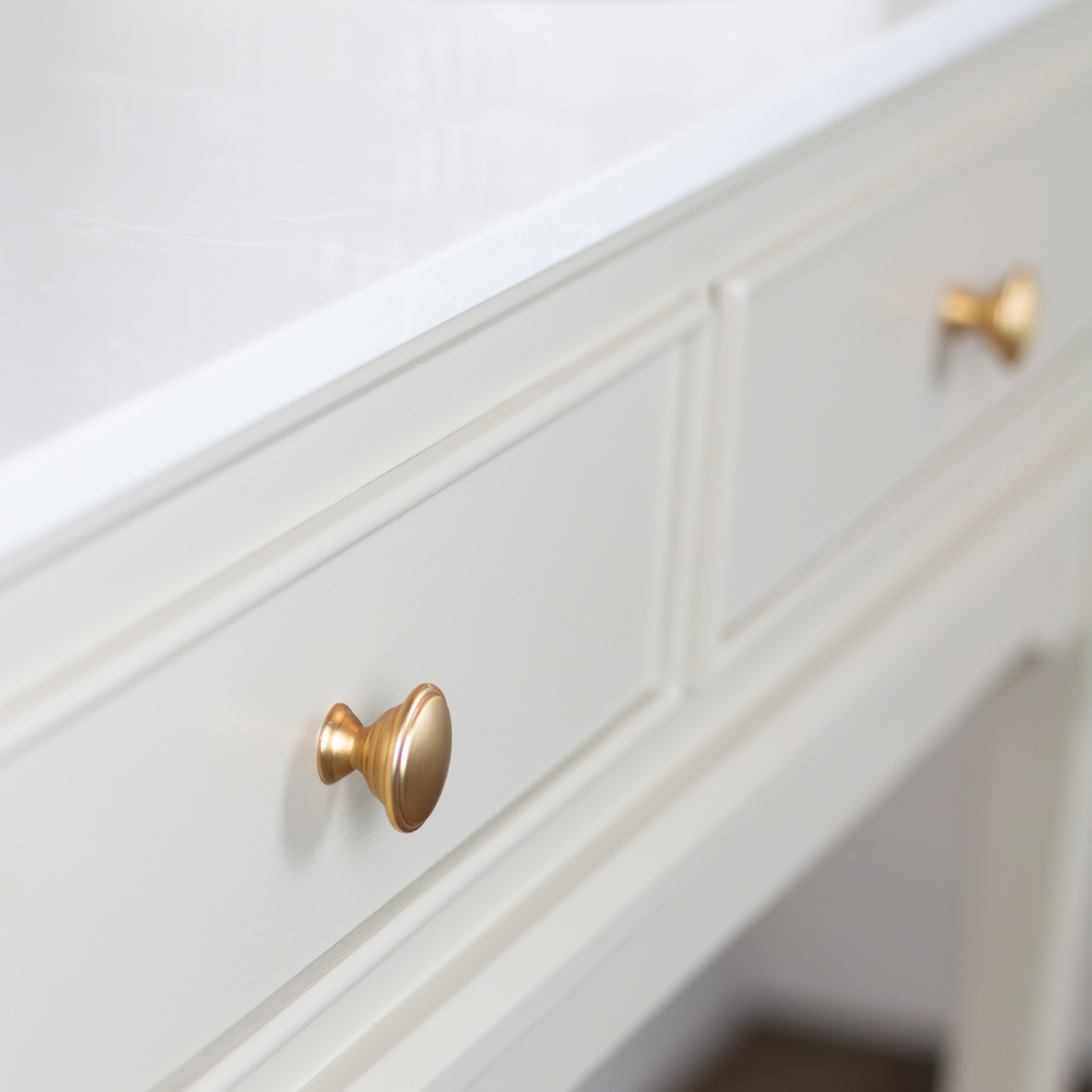 Monroe 2 dr console with marble top stone