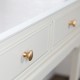 Monroe 2 dr console with marble top stone