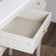 Monroe 2 dr console with marble top stone